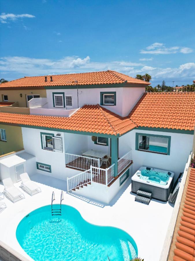 Villa Veaco Beach With Jacuzzi And Private Pool Corralejo Exterior foto